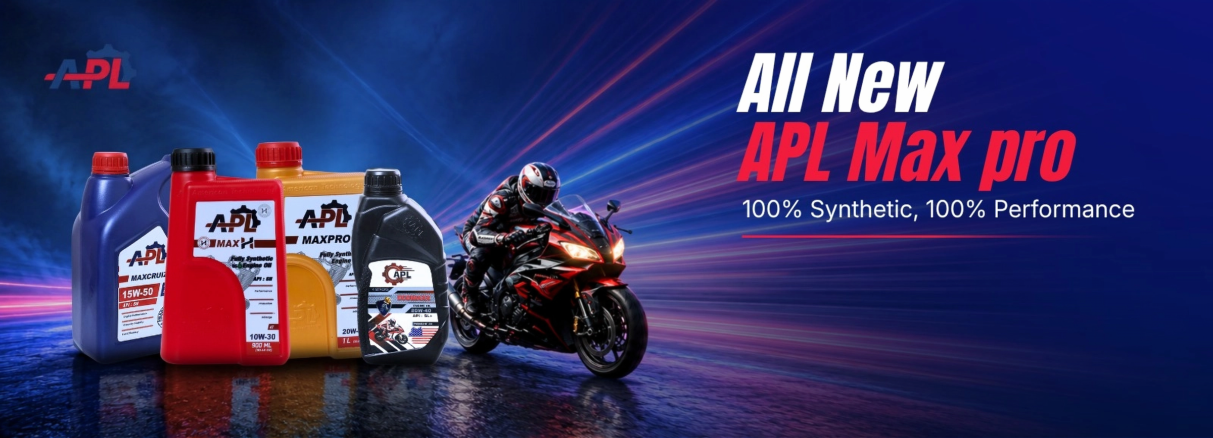 All New APL Max Pro — 100% synthetic, 100% performance